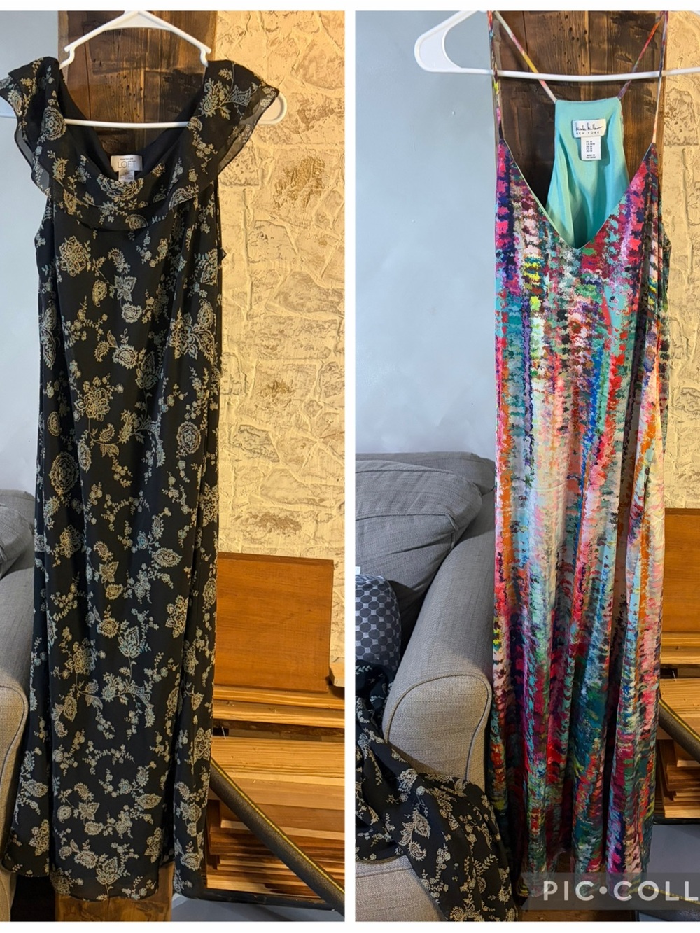 Size M Loft & Nicole Miller Maxi dress lot